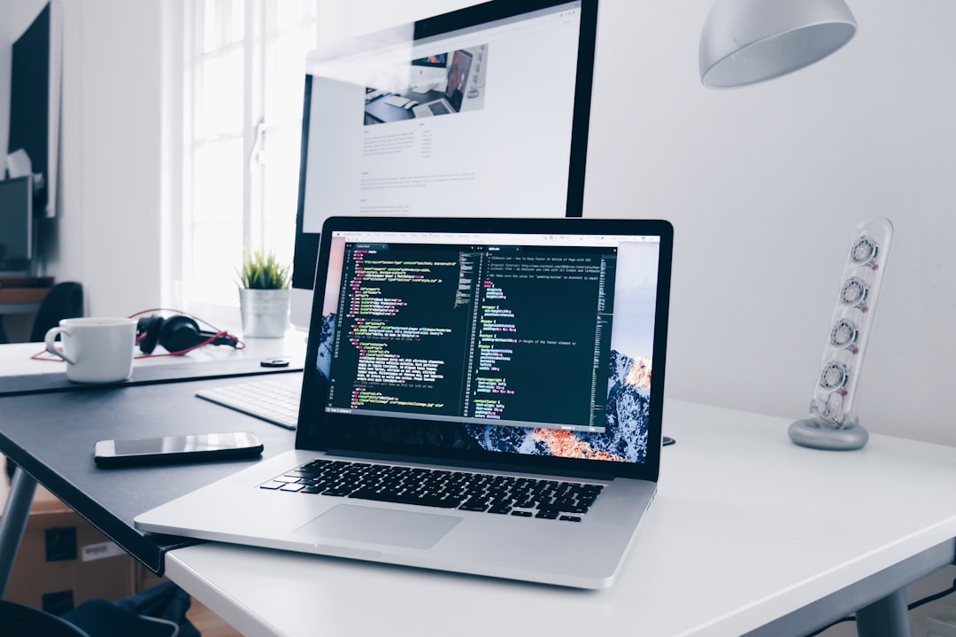laptop python coding study